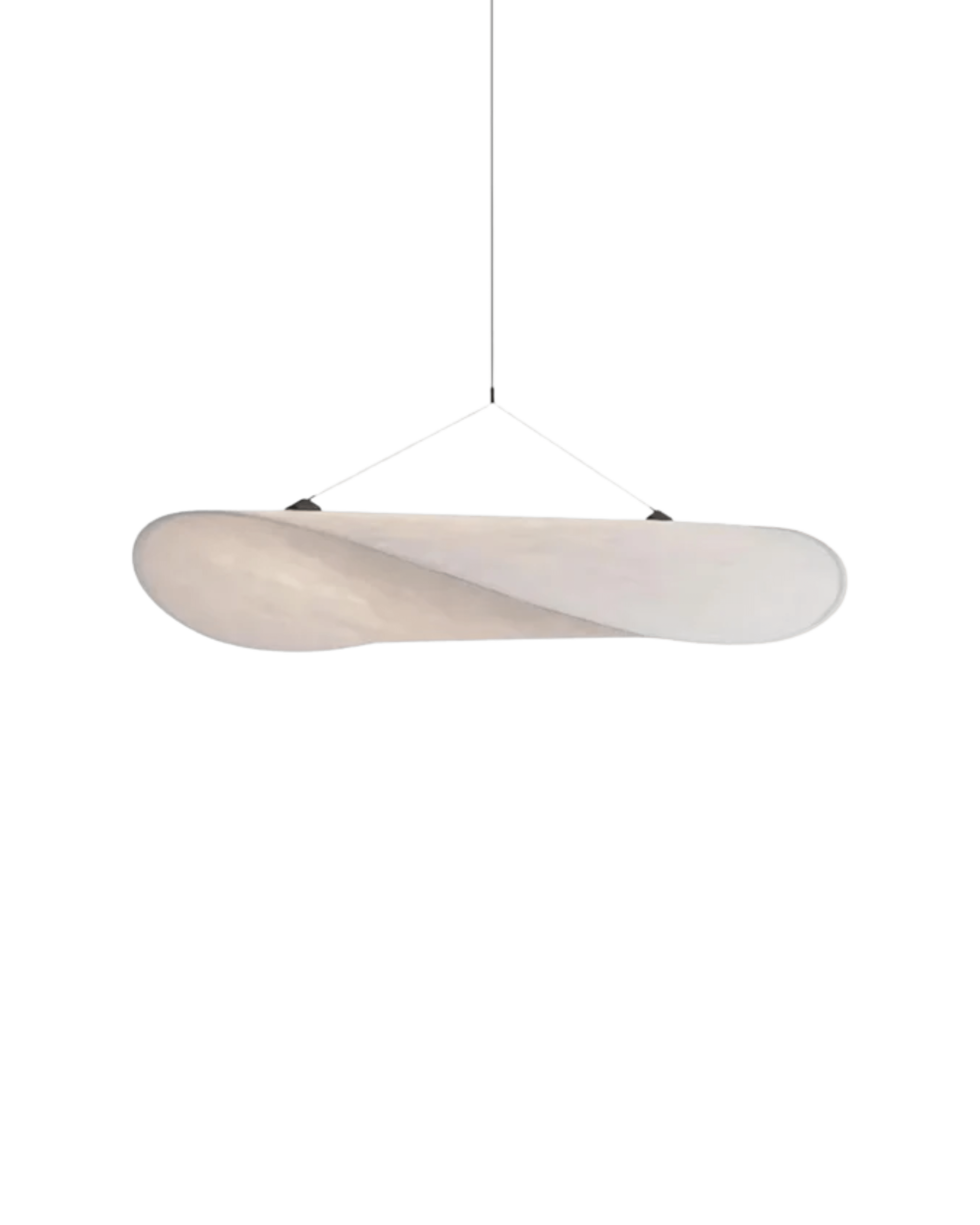 Japandi pendant lamp featuring an eclipse effect, designed with dimmable artificial silk, perfect for modern kitchen lighting. 0